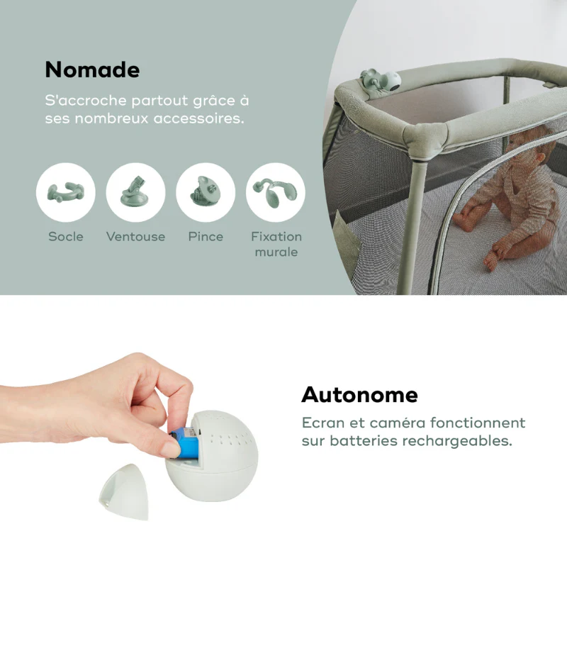 Babyphone Caméra Nomade - YOO Go+ HD - Image 4