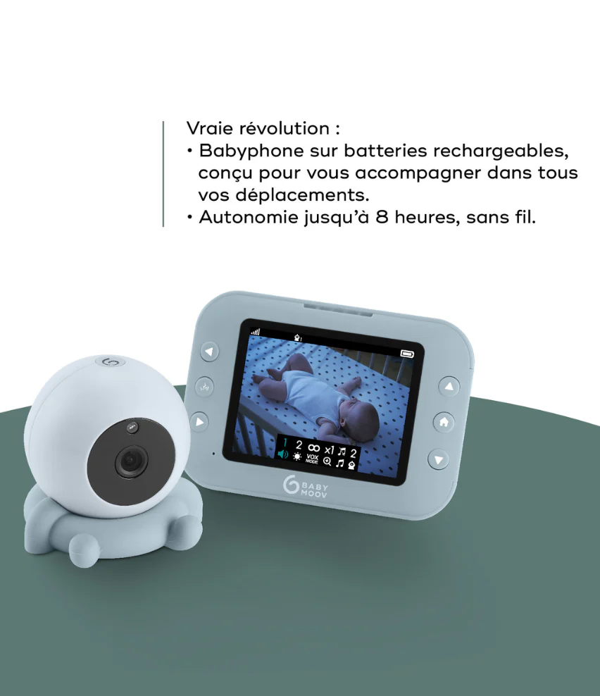 Babyphone Caméra sans fil - YOO Roll - Image 3