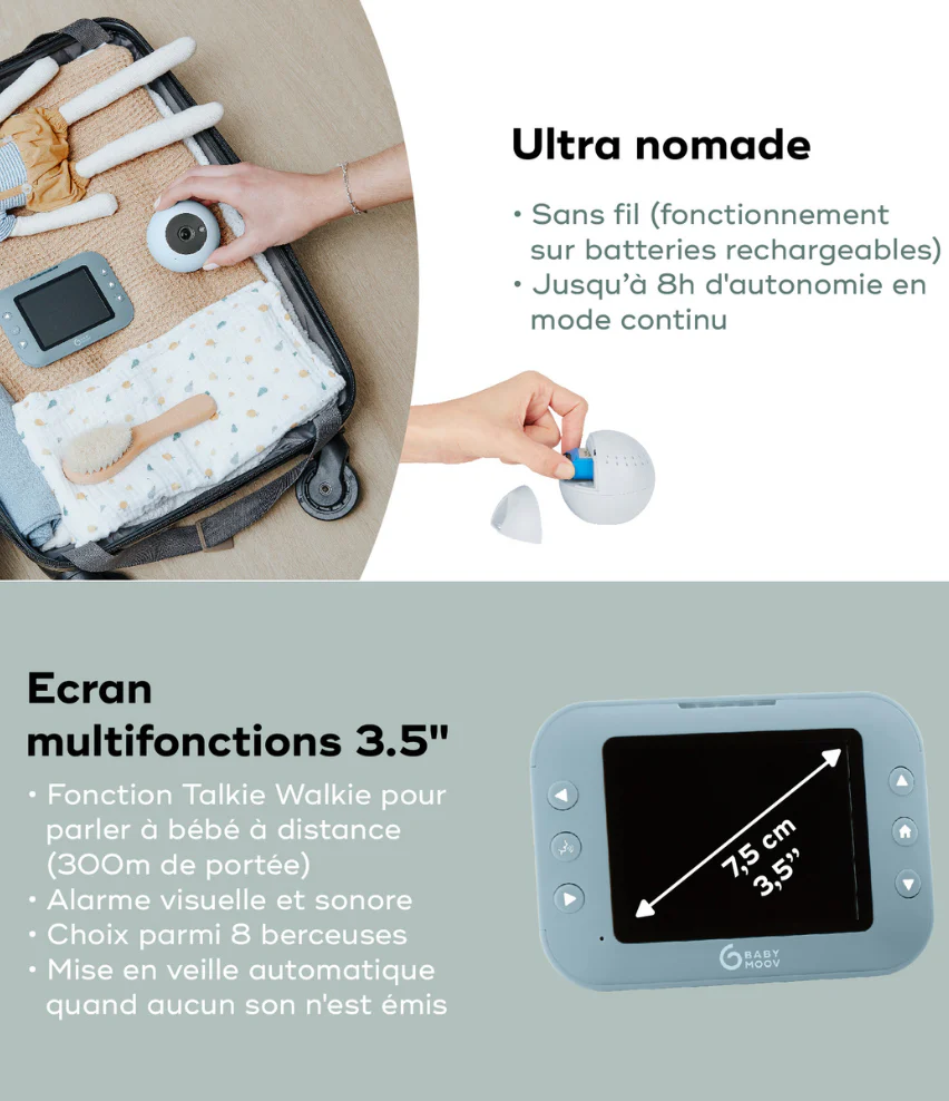Babyphone Caméra sans fil - YOO Roll - Image 5