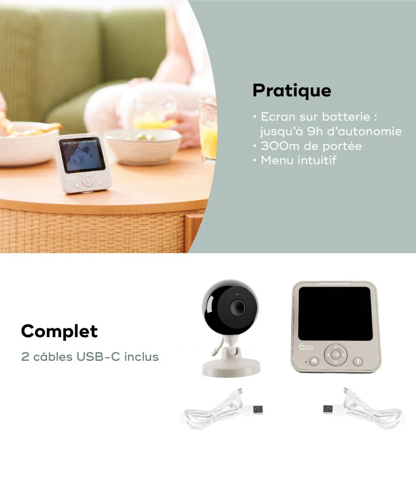 Babyphone caméra essentiel Yoo Start - Image 5