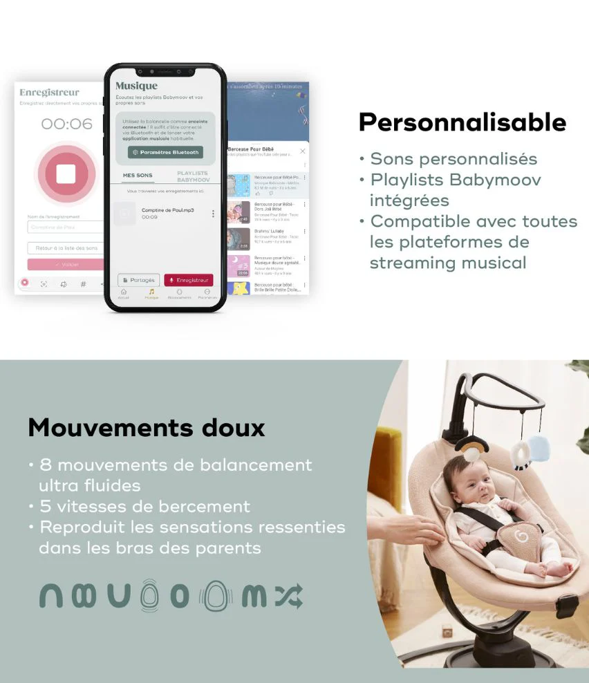 Balancelle électrique connectée Swoon Evolution Connect - Image 5