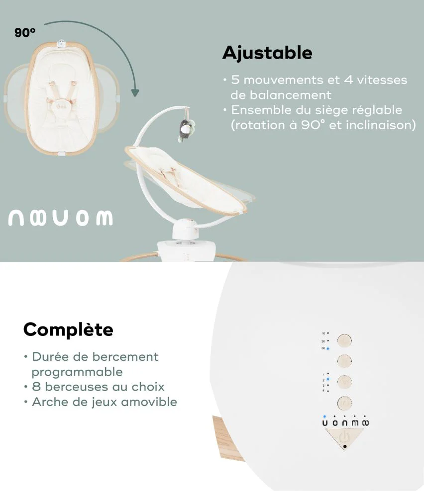 Balancelle électrique Swoon Hoop Sand - Image 4