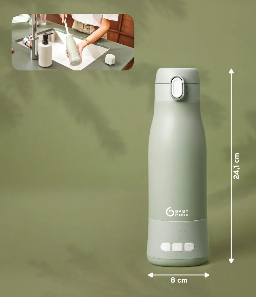 Chauffe-biberon nomade rechargeable Moov & Feed - Image 14