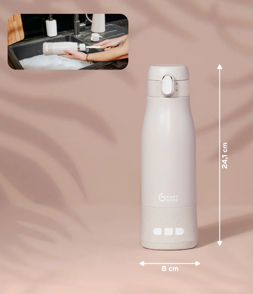 Chauffe-biberon nomade rechargeable Moov & Feed - Image 7