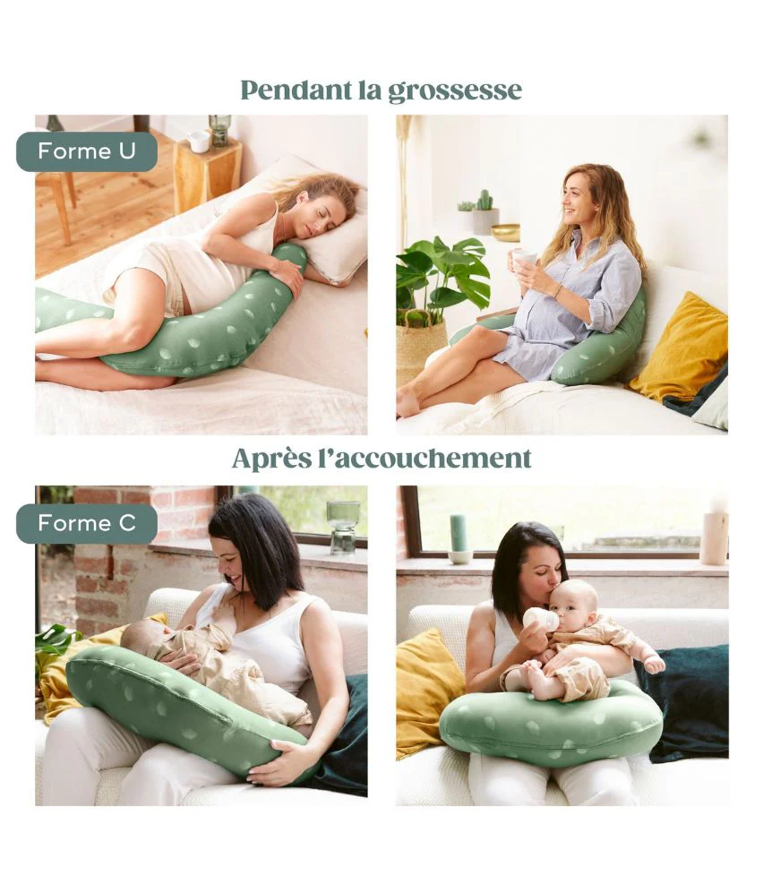 Coussin de grossesse & d'allaitement Twisty 2-en-1 - Image 13