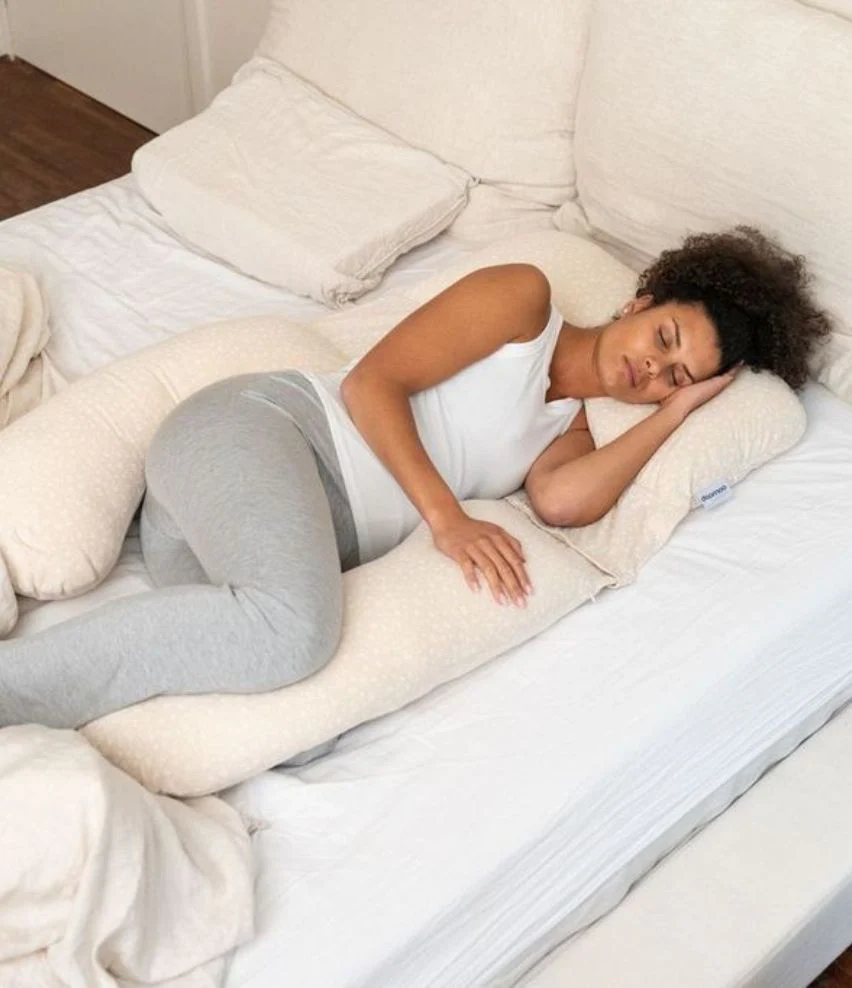 Coussin d'allaitement & de grossesse grand format XXL Maxxy doomoo - Image 8