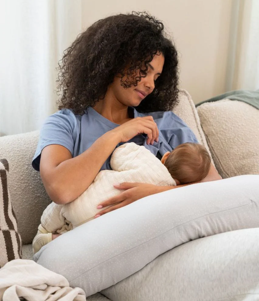 Coussin d'allaitement & de grossesse grand format XXL Maxxy doomoo - Image 9