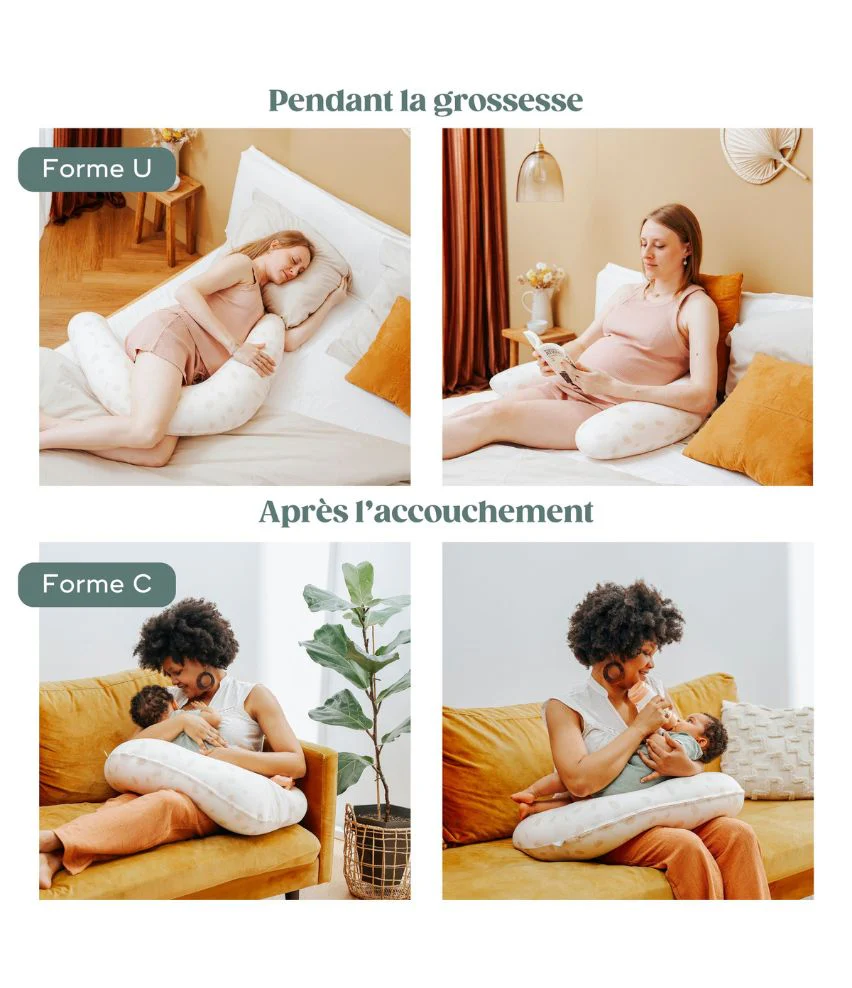 Coussin de grossesse & d'allaitement Twisty 2-en-1 - Image 14