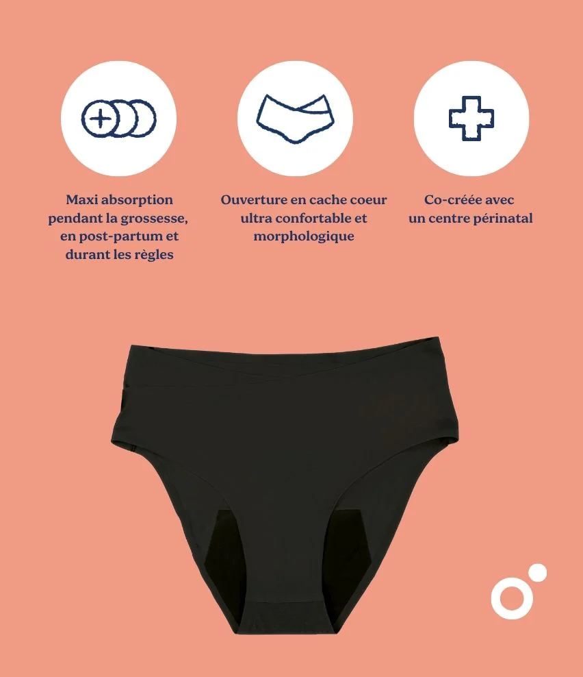 Culotte post-partum et menstruelle doomoo Flowly - Flux abondant - Image 3