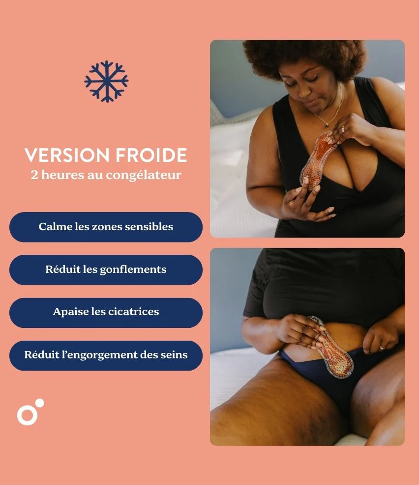 Duo Culotte post-partum & Bande apaisante chaud/froid - Image 9