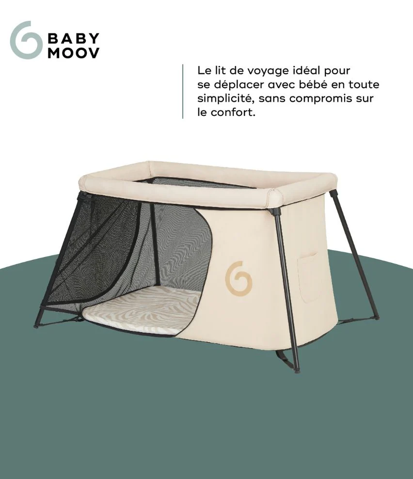 Lit parapluie ultra léger Moov & Sleep - Image 3