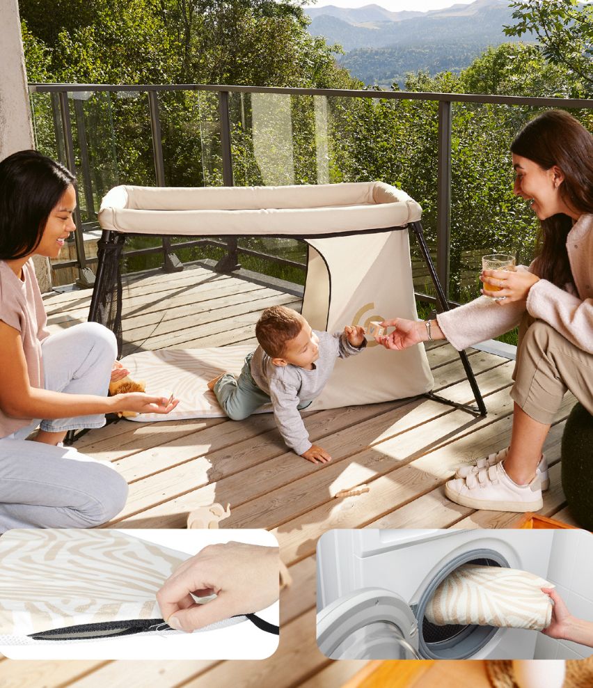 Lit parapluie ultra léger Moov & Sleep - Image 8