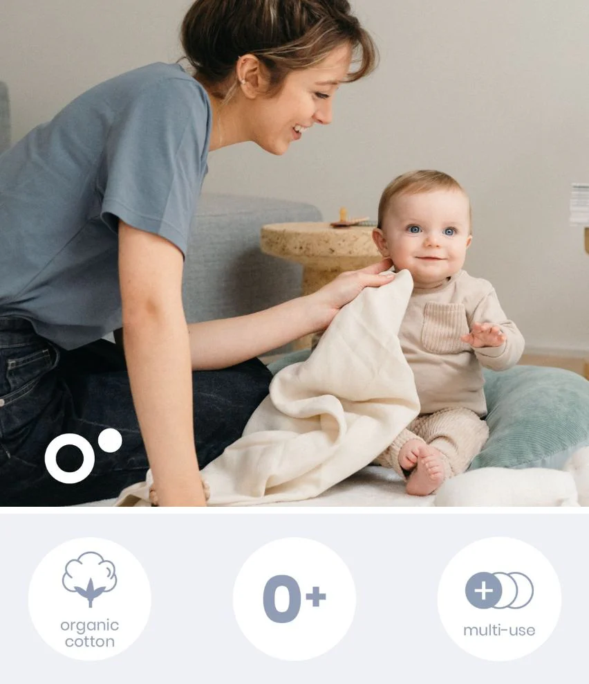 Lot de 3 langes bébé LOVELY - Image 3