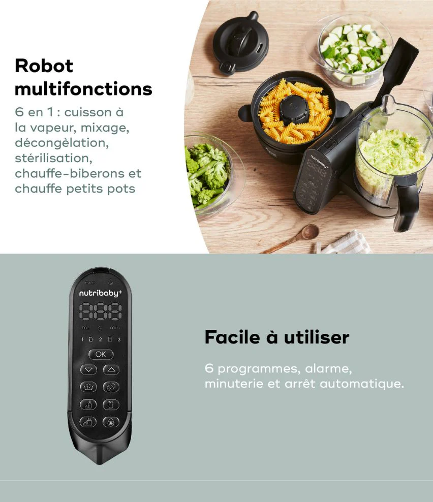 Robot culinaire multifonctions capacité XL - Nutribaby XL - Image 4