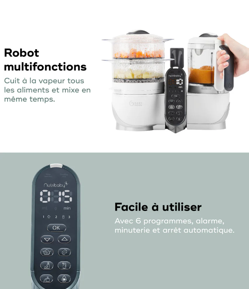 Nutribaby + 3 babybols et 2 cuillères OFFERTS - Image 5