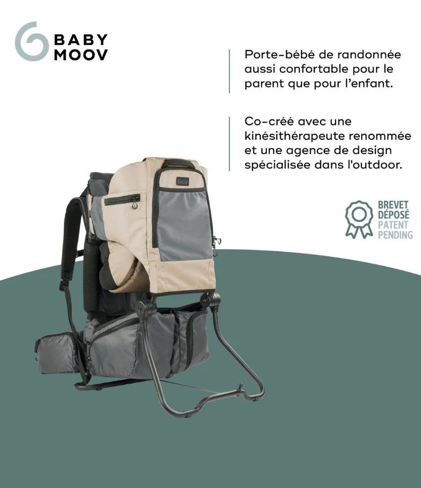 Moov & Hike - Le porte-bébé de randonnée conçu avec une kiné, confortable dès le 1er âge - Image 15
