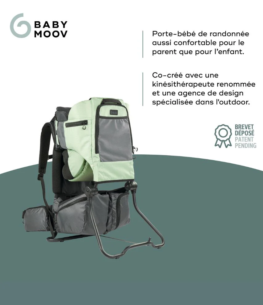 Moov & Hike - Le porte-bébé de randonnée conçu avec une kiné, confortable dès le 1er âge - Image 4