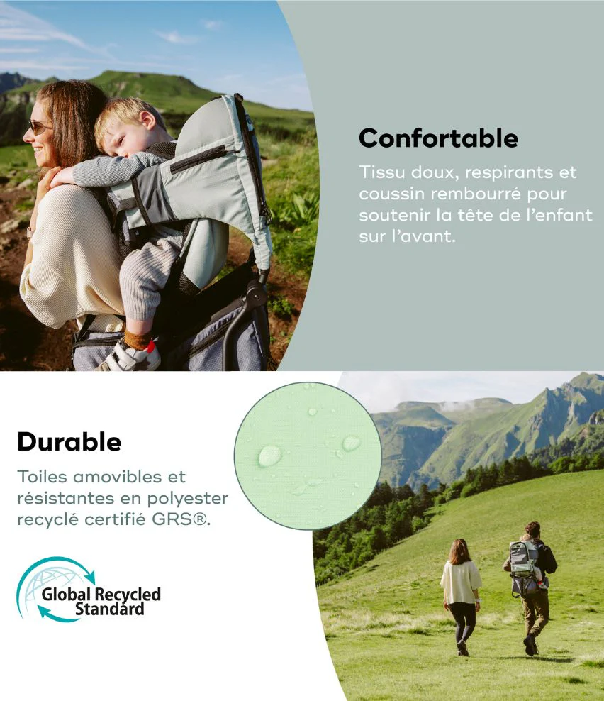 Moov & Hike - Le porte-bébé de randonnée conçu avec une kiné, confortable dès le 1er âge - Image 5