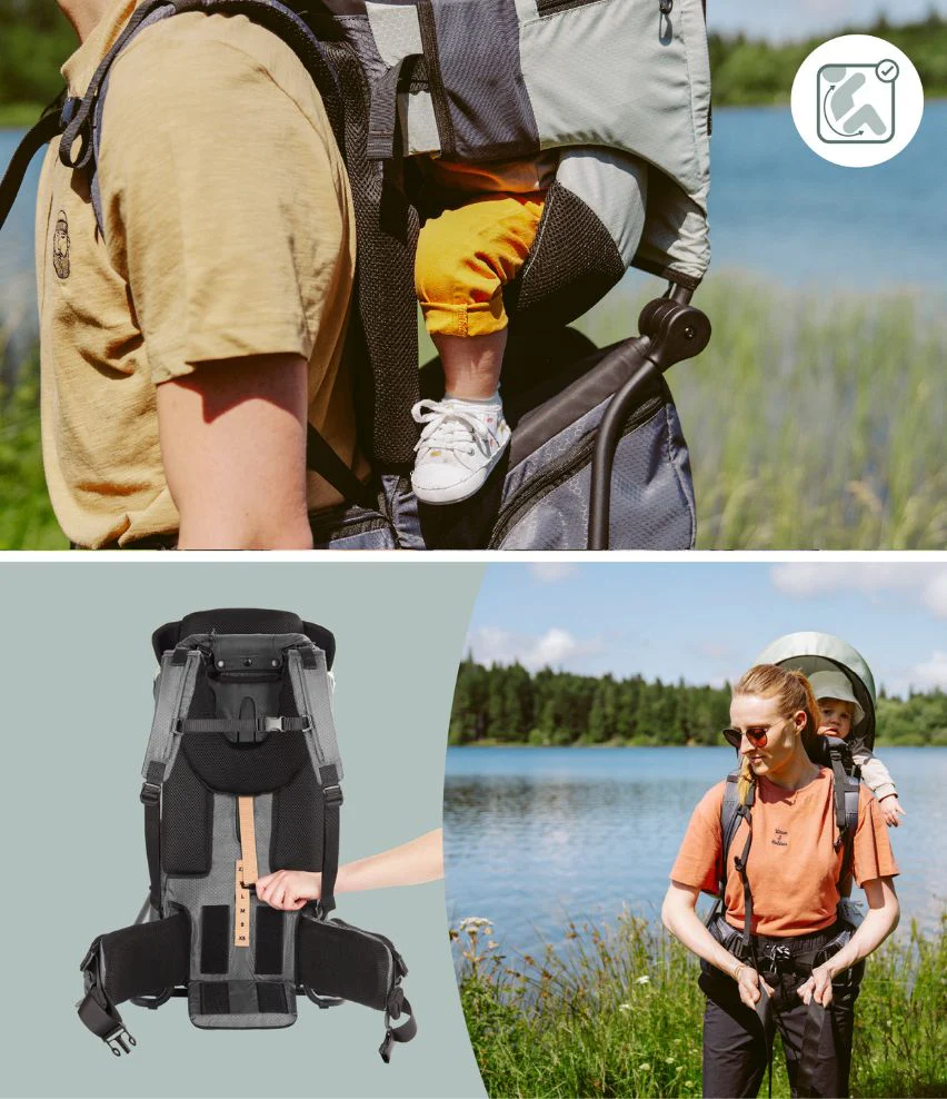 Moov & Hike - Le porte-bébé de randonnée conçu avec une kiné, confortable dès le 1er âge - Image 9