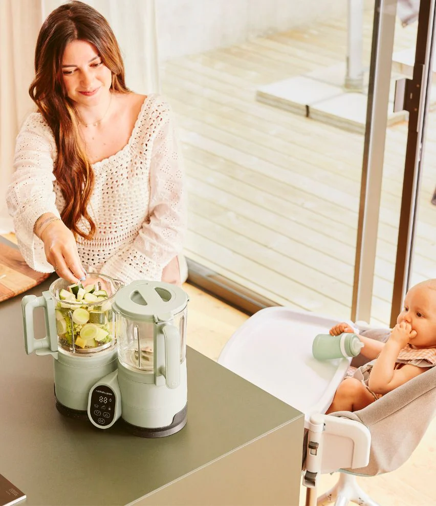 Robot en verre cuisson rapide - Nutribaby Glass Celadon - Image 9