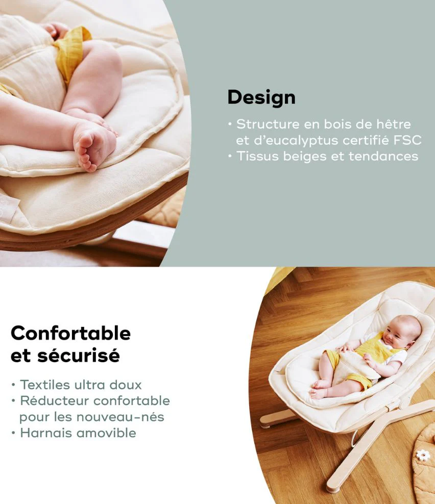 Transat bébé en bois Swoon Flow - Image 5