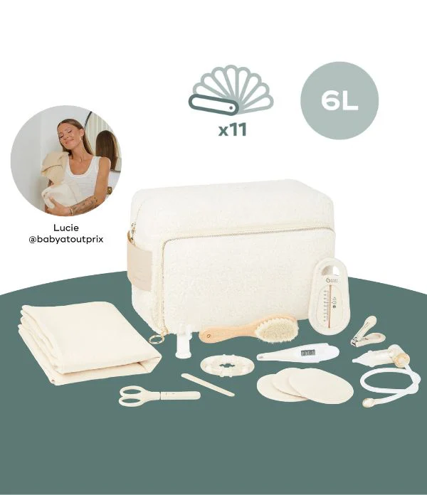Trousse de toilette Curl White x Babyatoutprix - Image 4