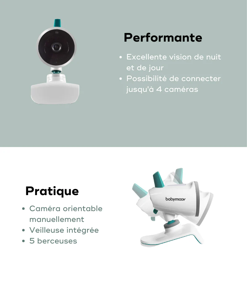 Babyphone Caméra à écran tactile - YOO-Feel - Image 4