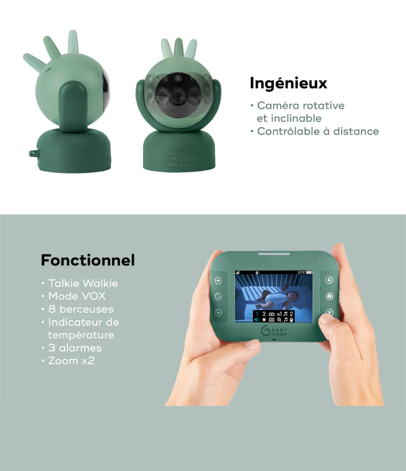 Babyphone Caméra rotative - YOO Twist - Image 5